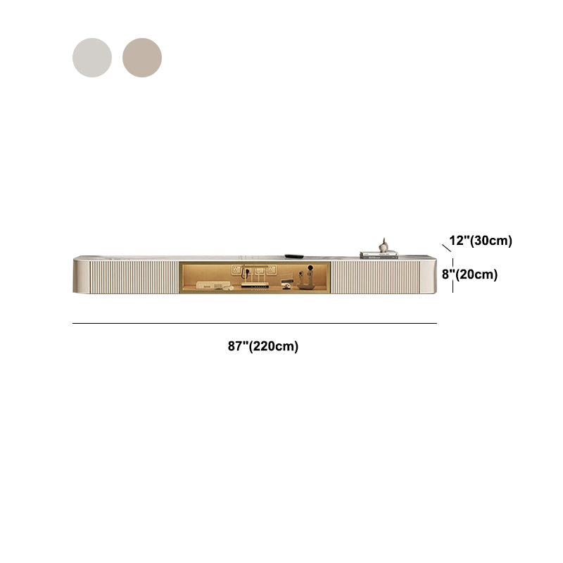 Slate TV Cabinet Gorgeous Style Simple Home Wall Mounted TV Media Console
