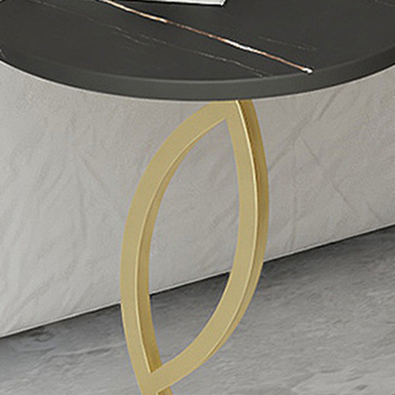 Round Pedestal End Table Minimalist Side End Table for Living Room