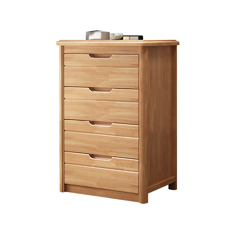 Walnut Modern & Contemporary Accent Chest Square Chest with Drawer