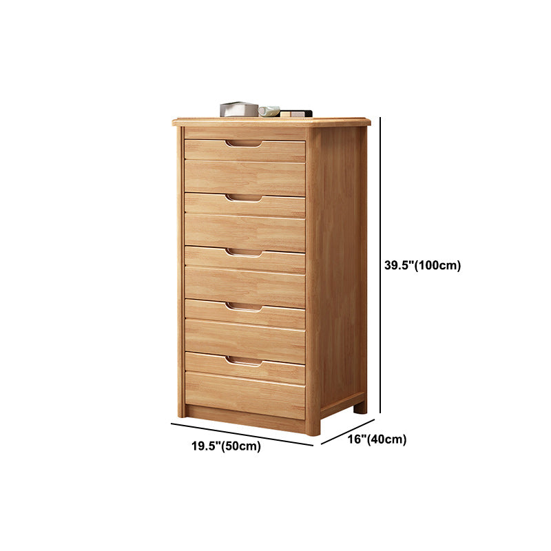 Walnut Modern & Contemporary Accent Chest Square Chest with Drawer