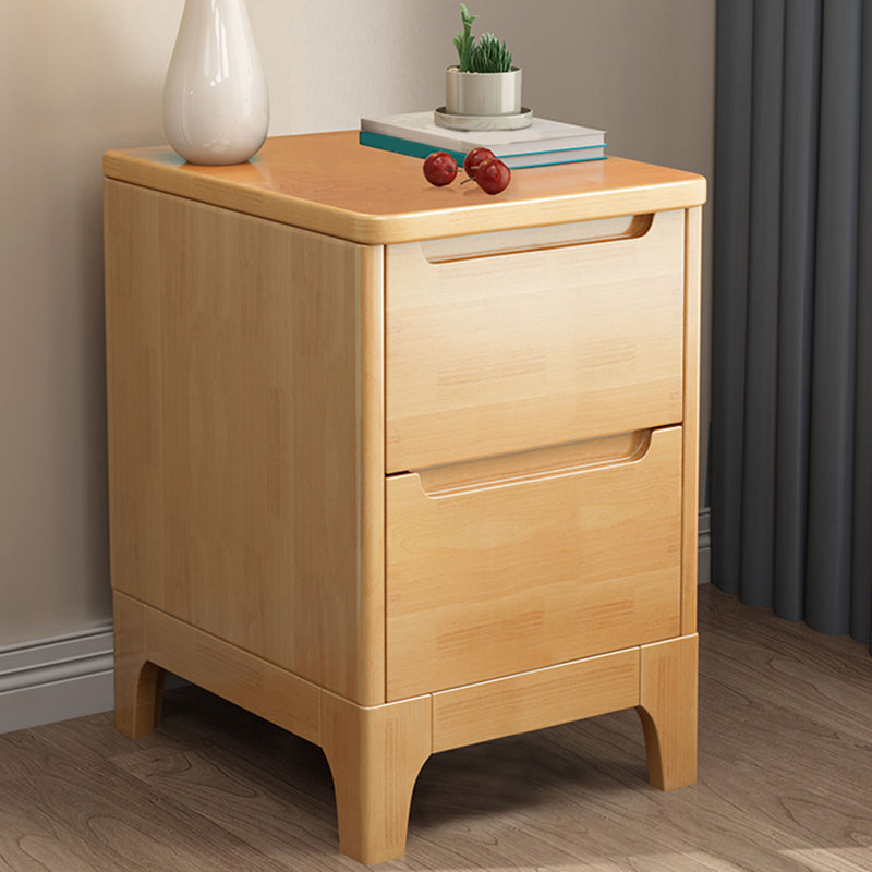 Mid-Century Modern Accent Chest Wood Chest with Antique Finish