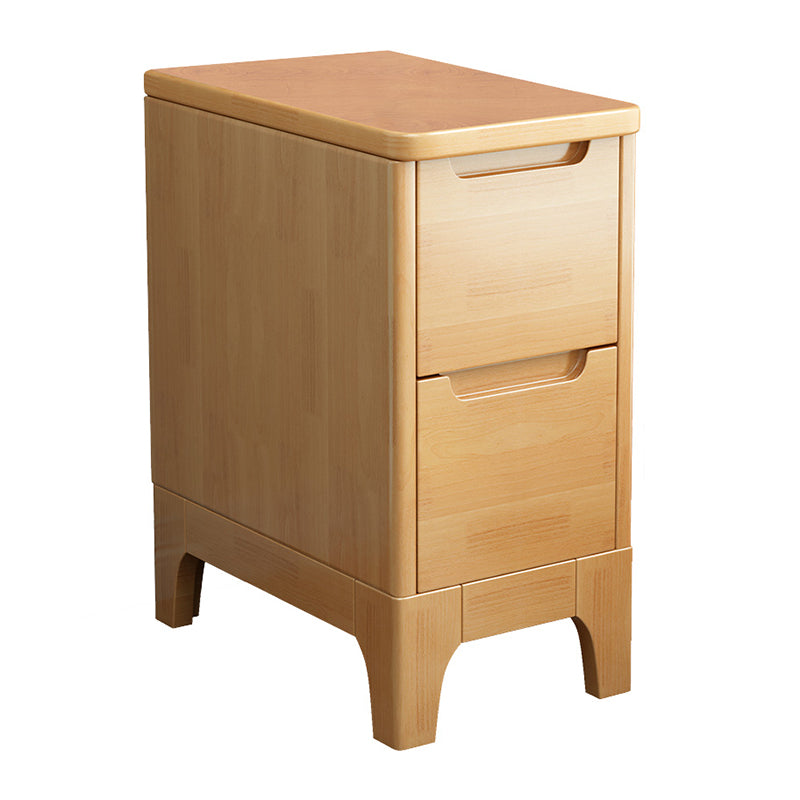 Mid-Century Modern Accent Chest Wood Chest with Antique Finish