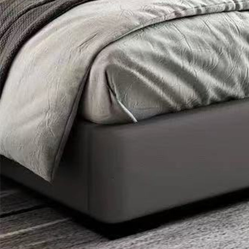 Glam Pine Wood Mattress Included with Headboard Rectangular Bed Frame