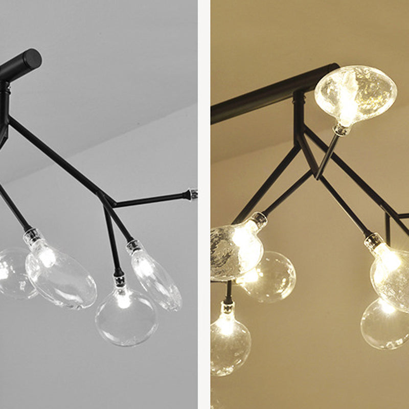 Modern Firefly Island Pendant Lighting Metal Multiple-Light Island Lighting