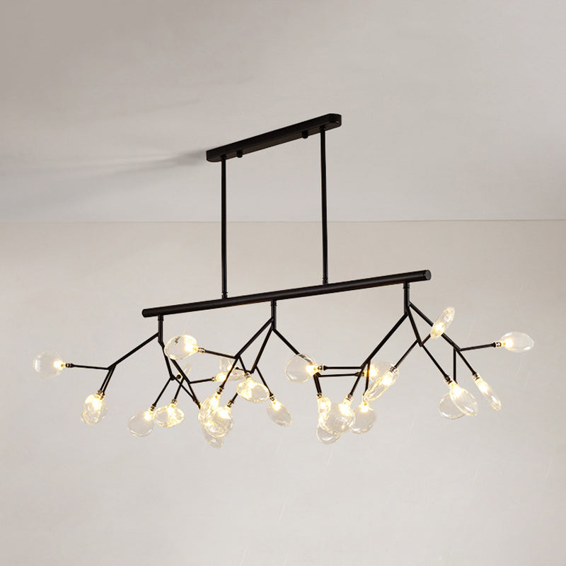 Modern Firefly Island Pendant Lighting Metal Multiple-Light Island Lighting