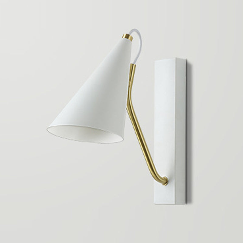 Contemporary Wall Sconce Household Metal Shade Wall Mounted Lamp for Sitting Room