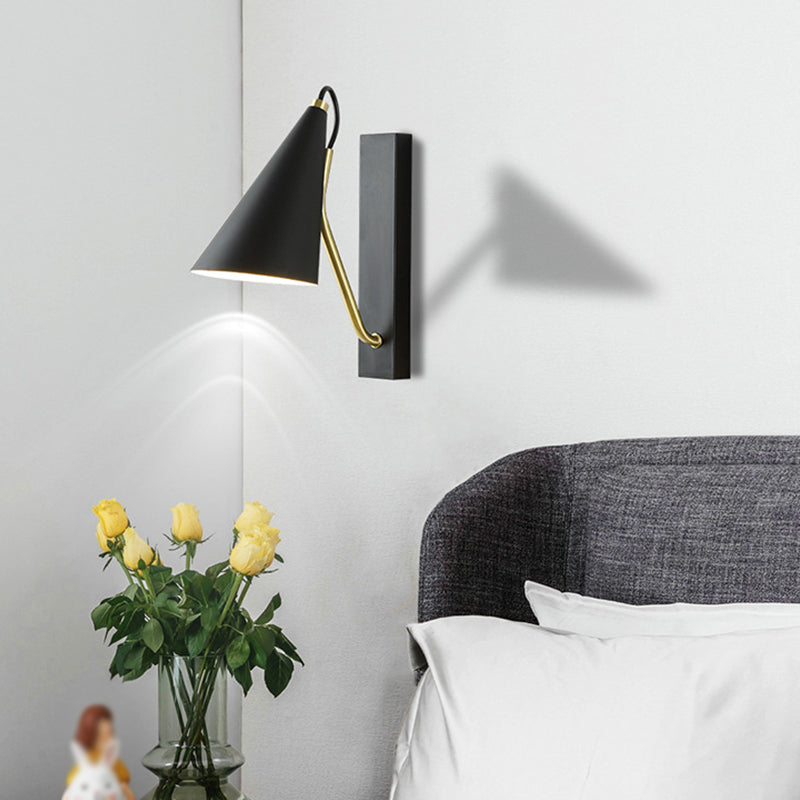 Contemporary Wall Sconce Household Metal Shade Wall Mounted Lamp for Sitting Room