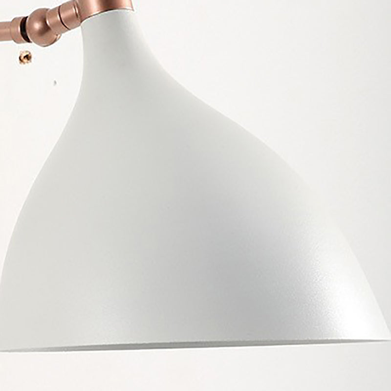 Metal Dome Shade Wall Light Nordic 12" Wide 1 Light Wall Sconce for Living Room