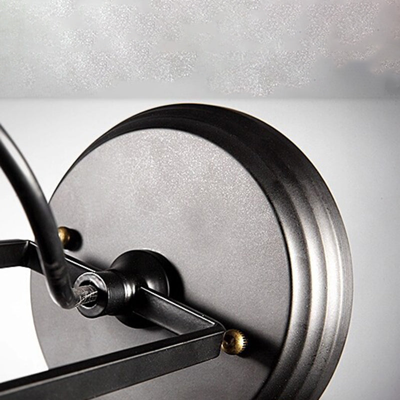 Industrial Metal Shade Wall Lamp Minimalism Wall Sconce Lighting Fixture for Bedroom