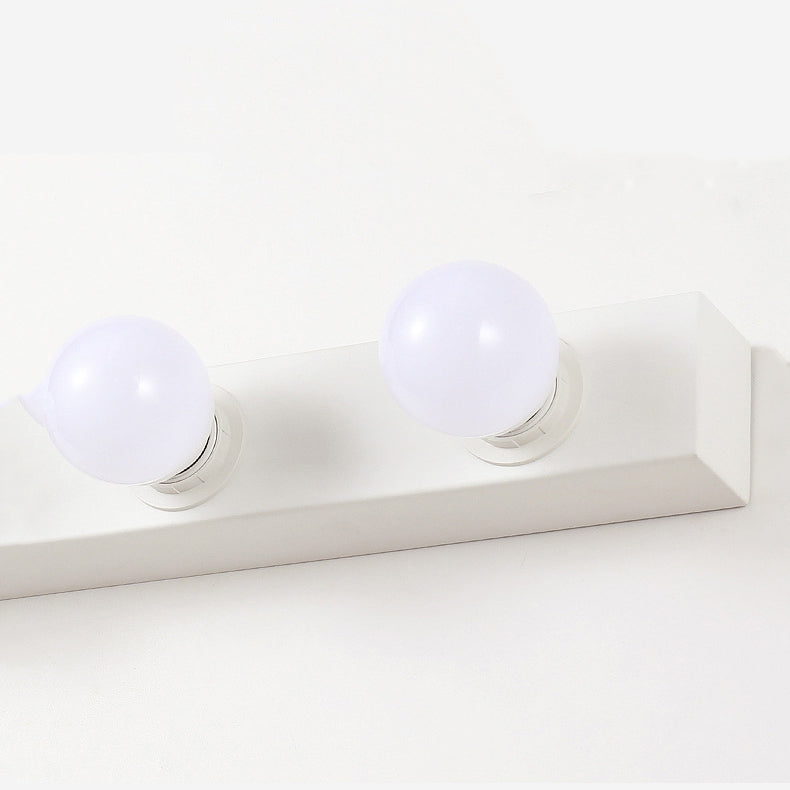 Metal Geometric Bath Light Contemporary Style Multi Lights Vanity Light Fixture