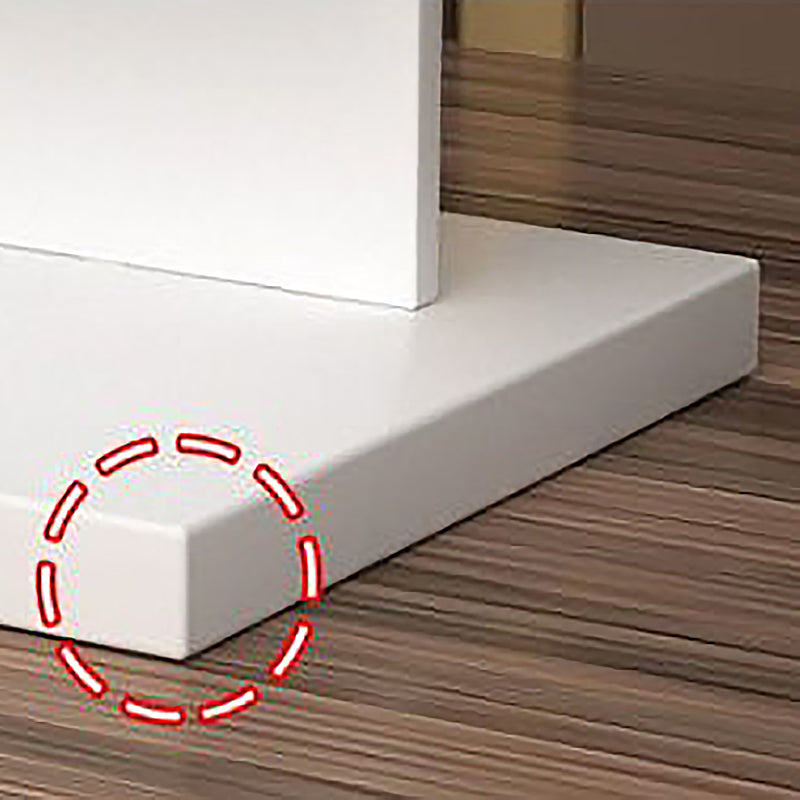 Vertical with Shelves Shelf Bookcase Stackable Engineered Wood Bookcase 13.8" Wide