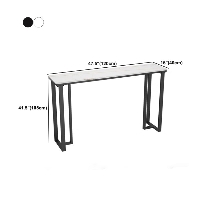 Rectangle Sintered Stone Bar Table Dining Table for Kitchen Living Room