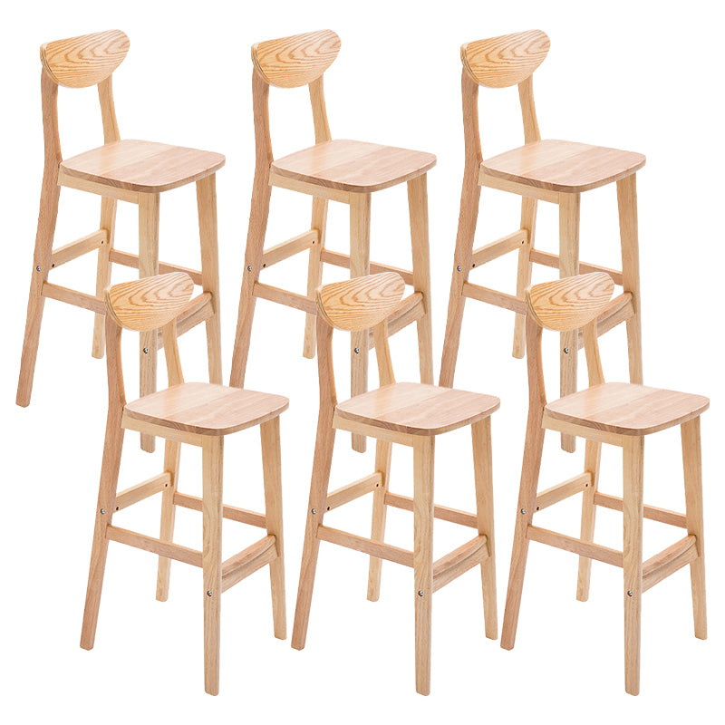 Contemporary Dessert Shop Stool Matte Finish Upholstered Bar Stools
