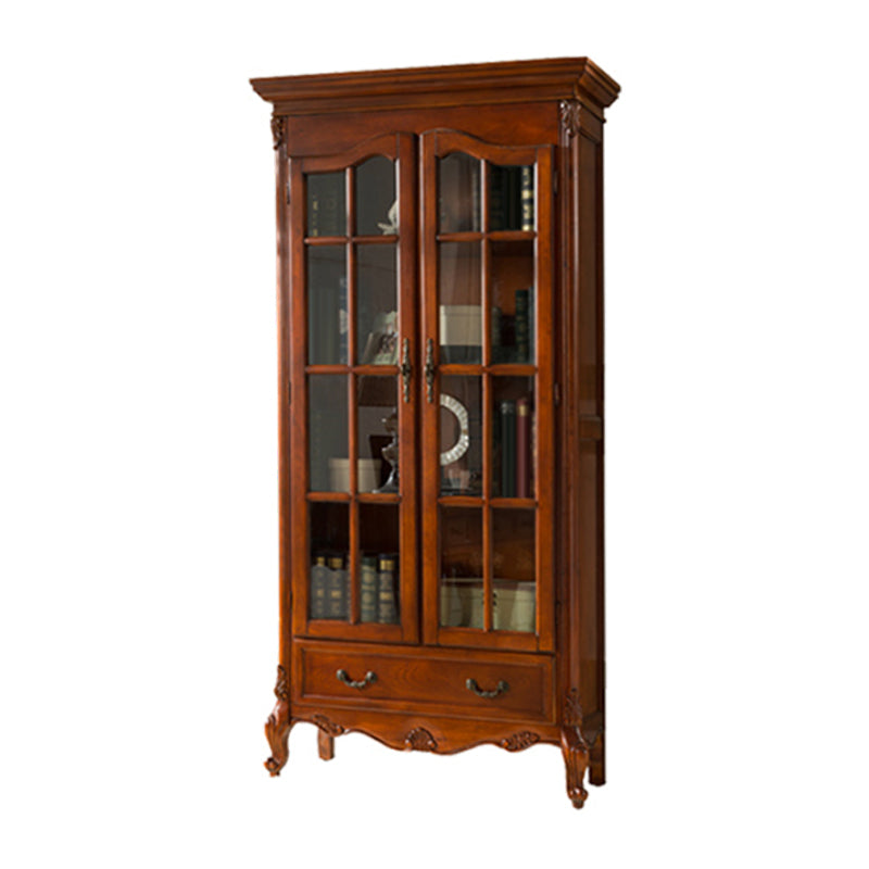 Modern Display Cabinet Multi-shelf Storage Cabinet for Living Room