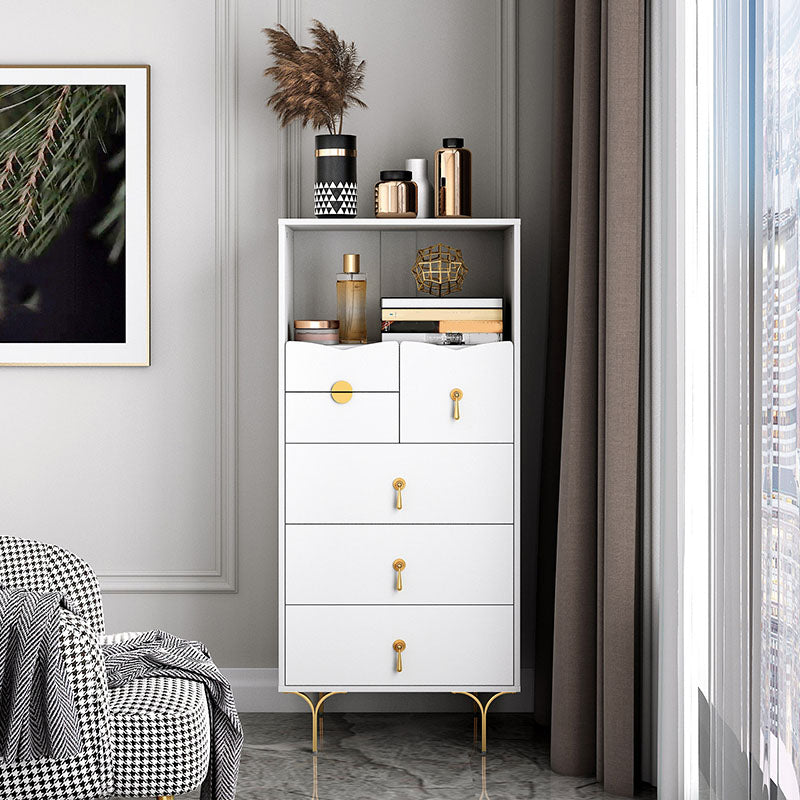 15.6-inch Width Glam Dresser Manufactured Wood Storage Chest