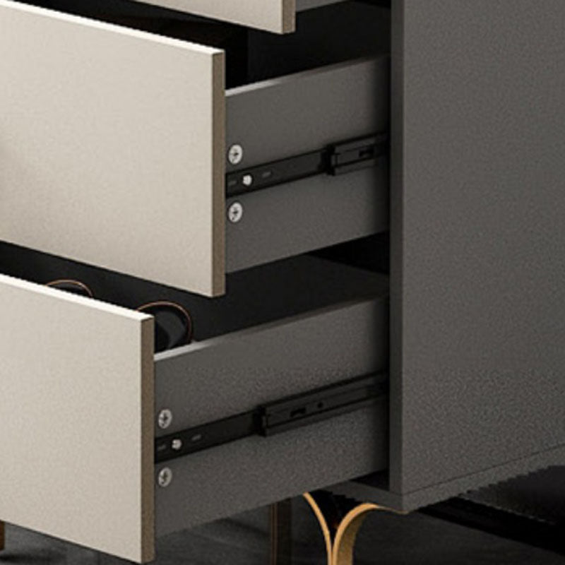 15.6-inch Width Glam Dresser Manufactured Wood Storage Chest