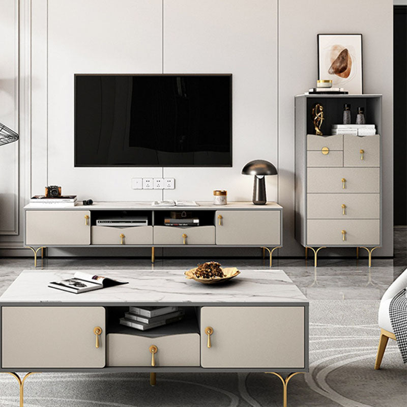 15.6-inch Width Glam Dresser Manufactured Wood Storage Chest