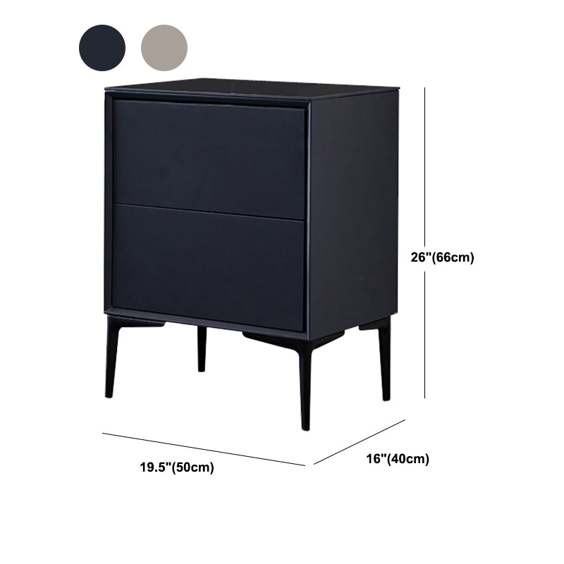 Bedroom Contemporary Storage Chest 16" Wide Chest with Drawers