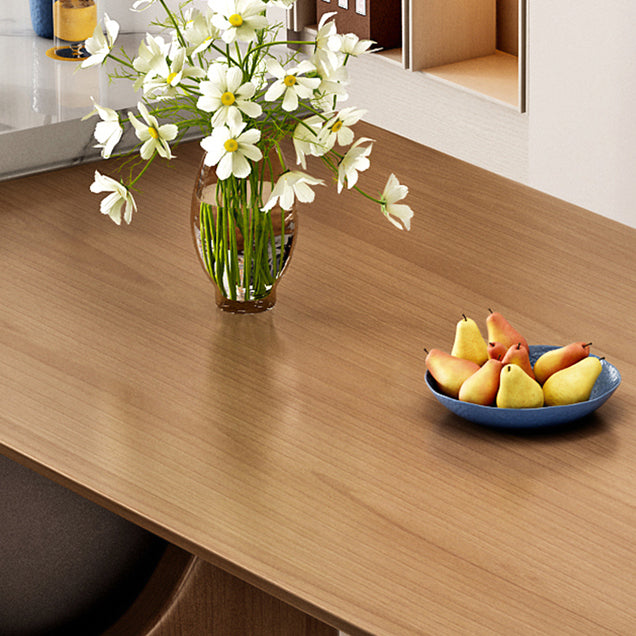 Pine Solid Wood Dining Table Free Form Dining Table for Dining Room