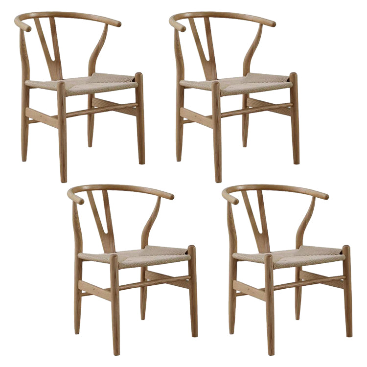 Traditional Dining Accent Chair Solid Wood Side Dining Chairs
