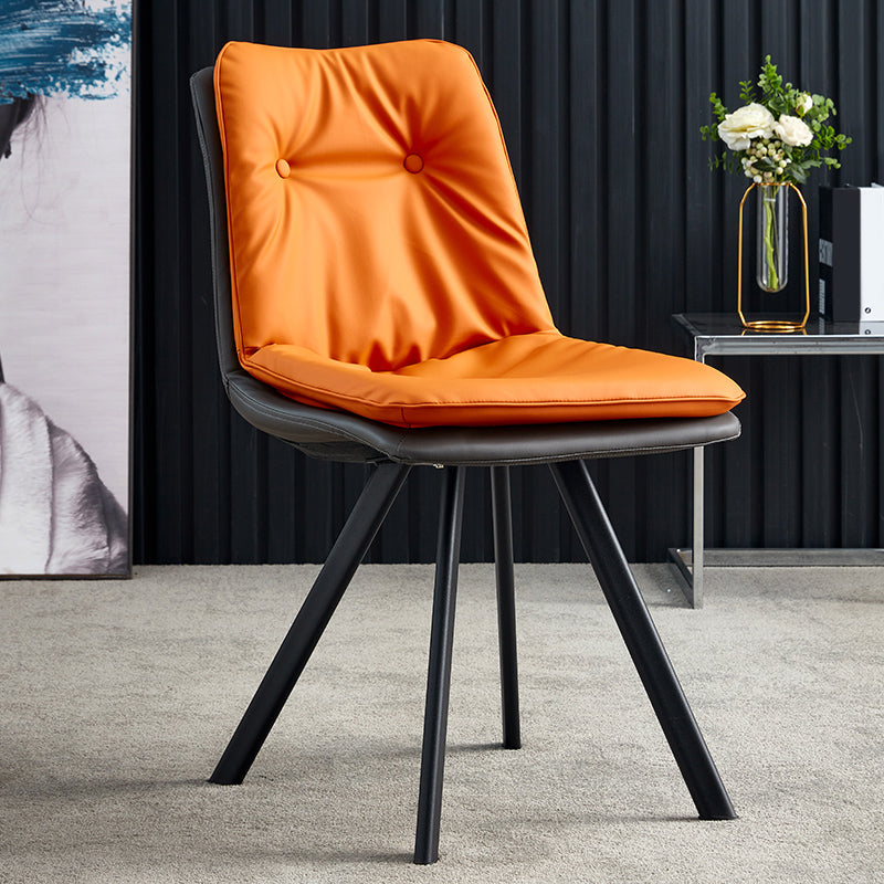 Industrial Upholstered Dining Side Chair Parsons Side Dining Chairs