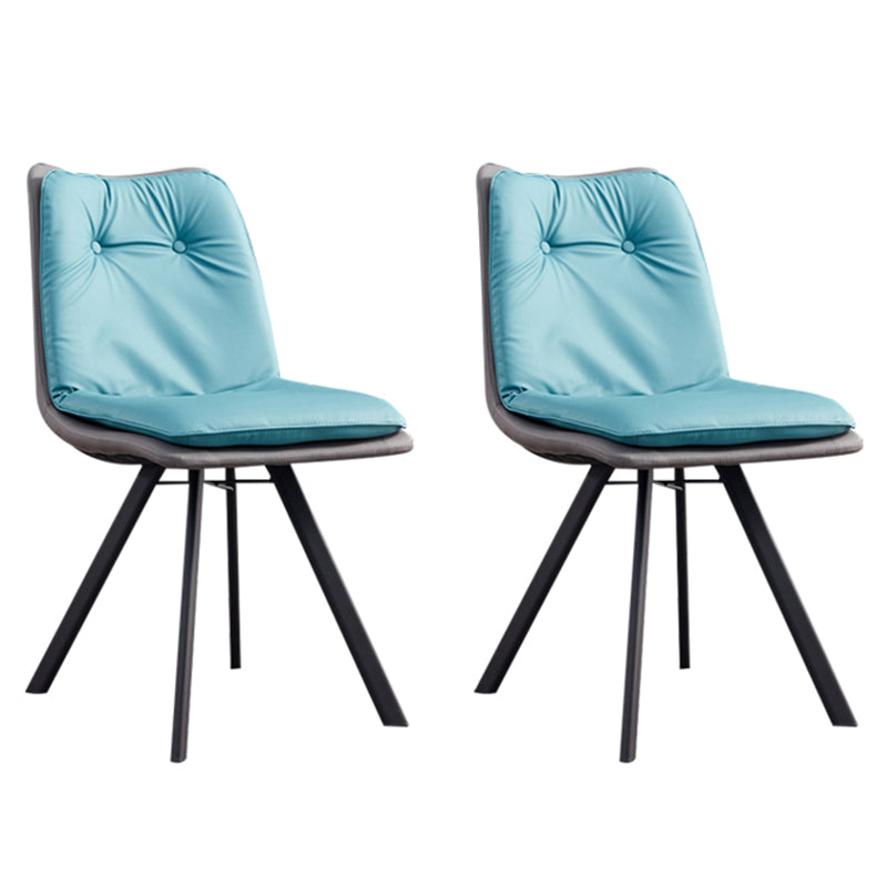 Industrial Upholstered Dining Side Chair Parsons Side Dining Chairs