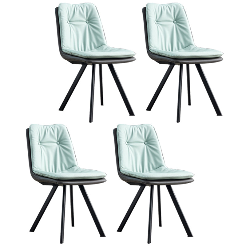 Industrial Upholstered Dining Side Chair Parsons Side Dining Chairs