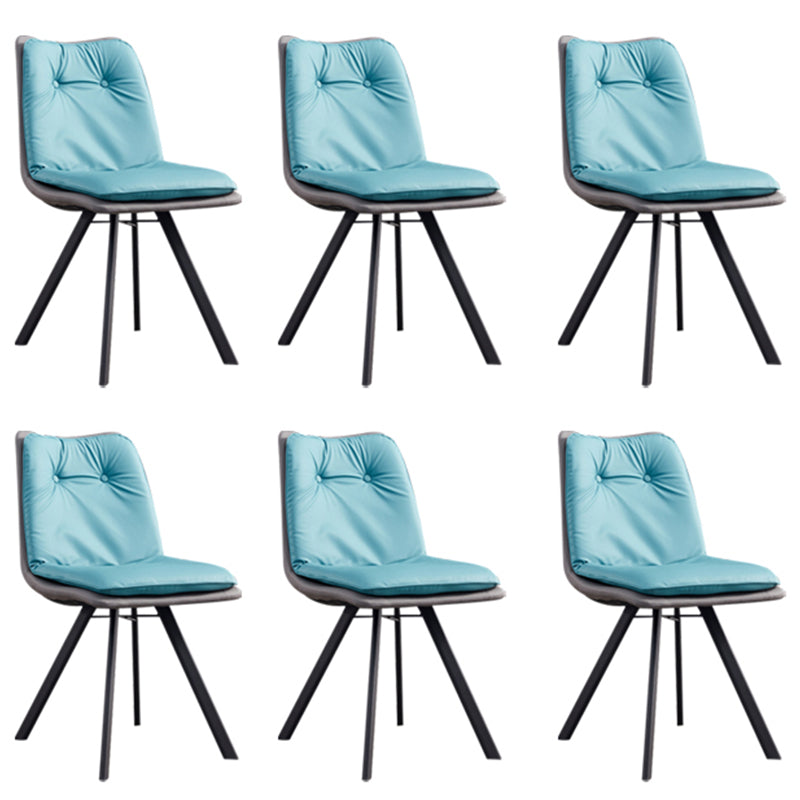 Industrial Upholstered Dining Side Chair Parsons Side Dining Chairs