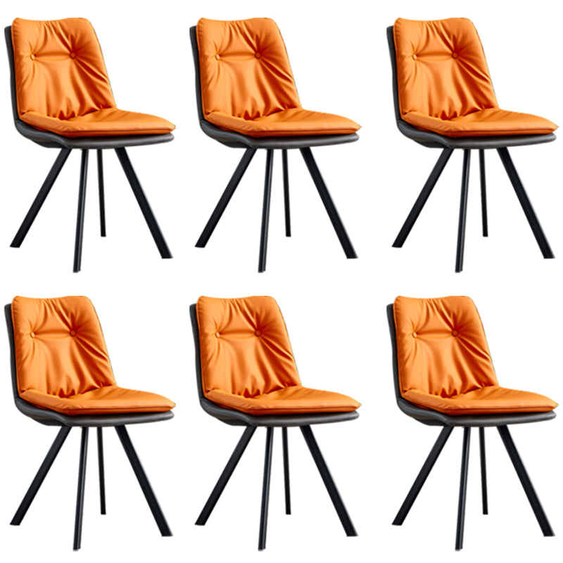 Industrial Upholstered Dining Side Chair Parsons Side Dining Chairs