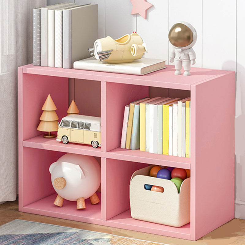 Wood Engineered Wood Bookcase Closed Back 11.8" Wide Modern Bookshelf for Office