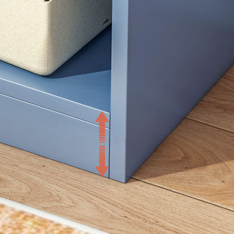 Wood Engineered Wood Bookcase Closed Back 11.8" Wide Modern Bookshelf for Office