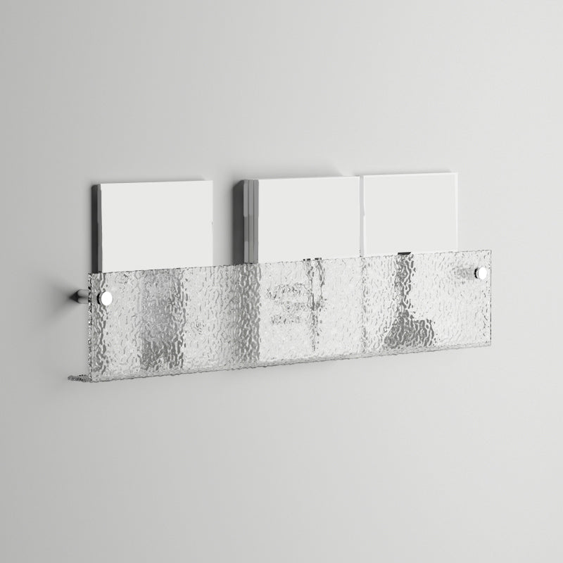 Floating Clear Plastic/Acrylic Bookcase Urban Wall Mounted Shelf