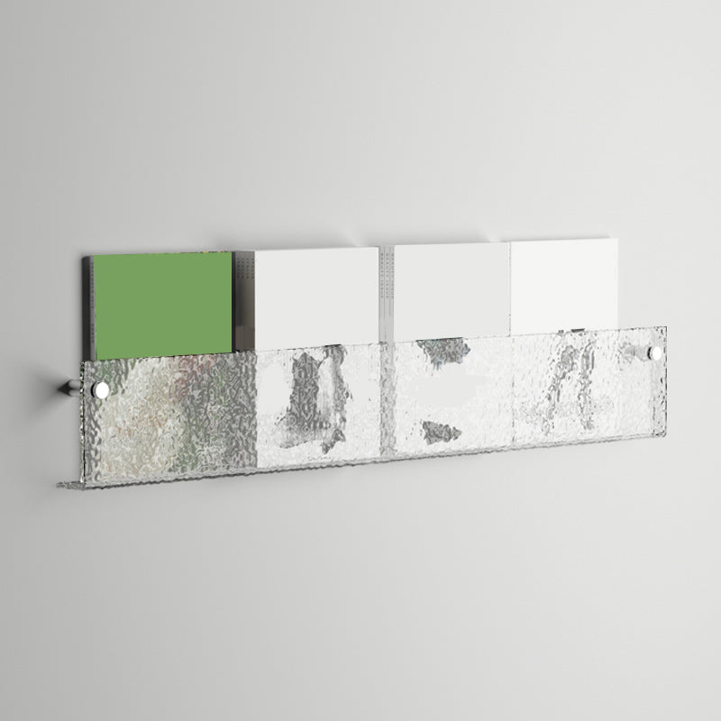 Floating Clear Plastic/Acrylic Bookcase Urban Wall Mounted Shelf