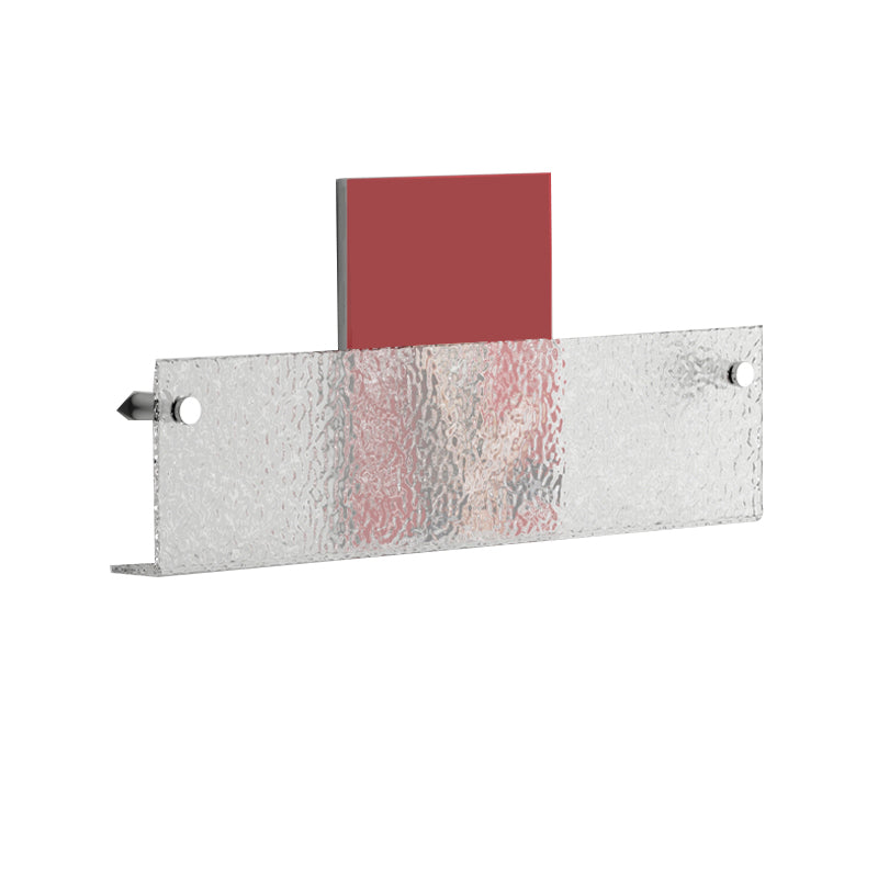 Floating Clear Plastic/Acrylic Bookcase Urban Wall Mounted Shelf