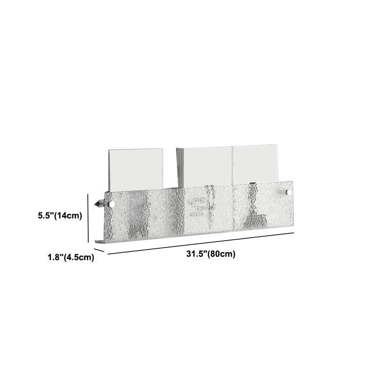 Floating Clear Plastic/Acrylic Bookcase Urban Wall Mounted Shelf