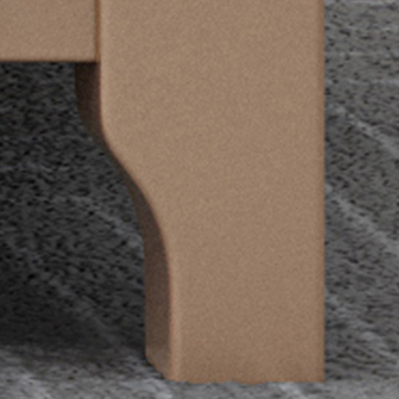 Modern Storage Standard Bed Faux Leather Bed Frame with Headboard for Bedroom