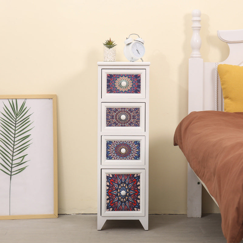 Contemporary Solid Wood Chest with Drawers and Legs Water Resistant Chest