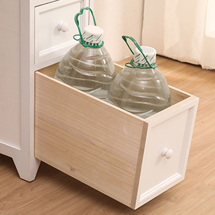 Contemporary Solid Wood Chest with Drawers and Legs Water Resistant Chest