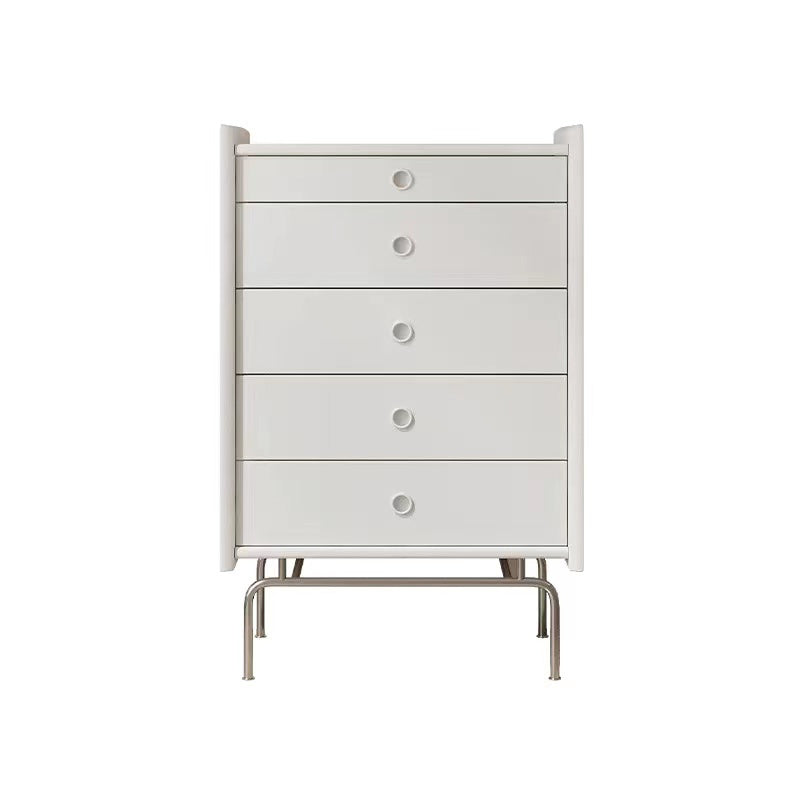 Modern & Contemporary Chest Square Accent Chest in Antique Finish