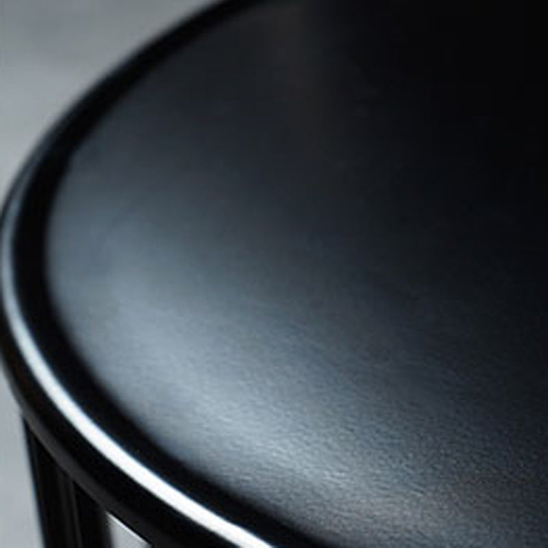 Mid-century Round Iron Coffee Table Frame Cocktail Table with Storage