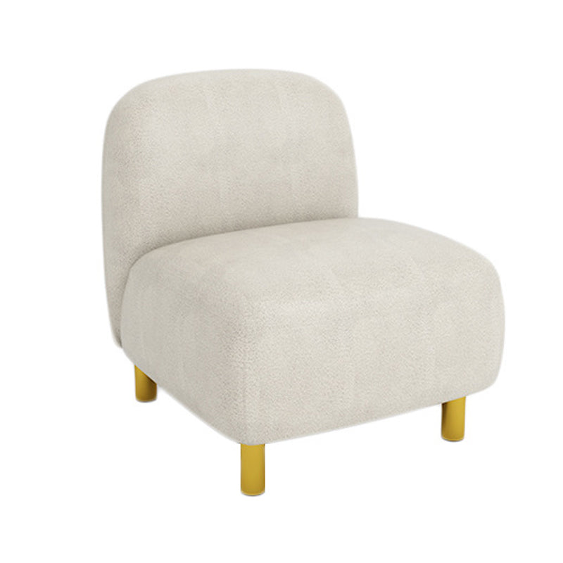 Faux Leather Sofa Recessed Arm Stain Resistant Sofa with Tight Back