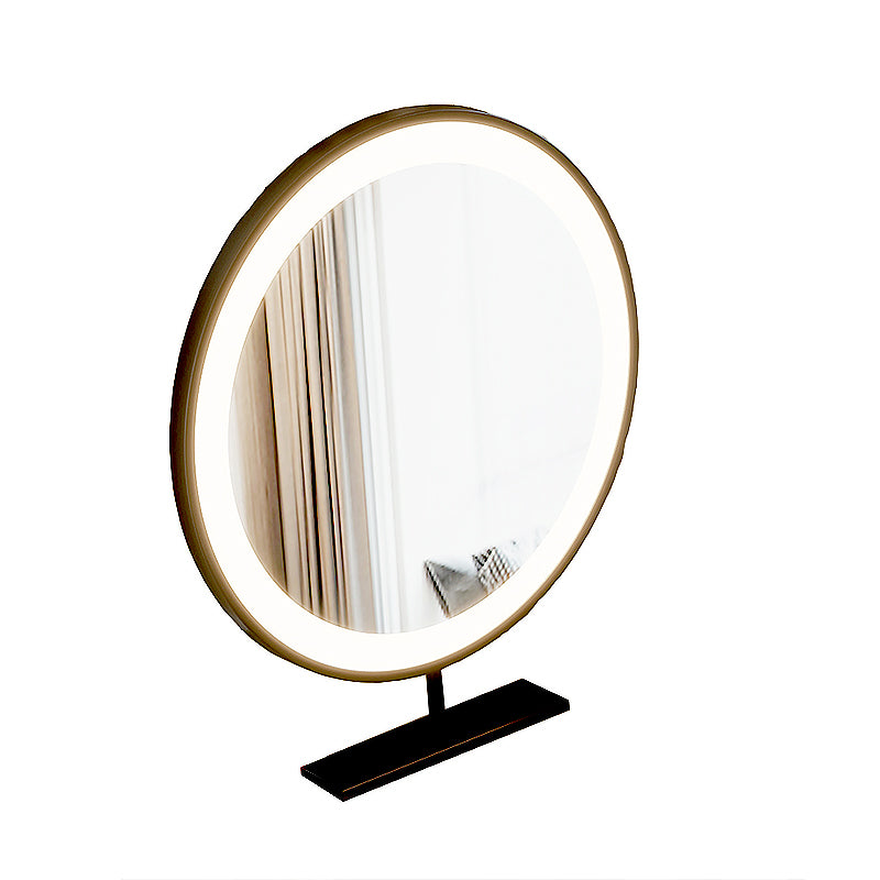 Modern Glass Corner Vanity Table Set 29.53" D 4-Drawer Makeup Vanity Table