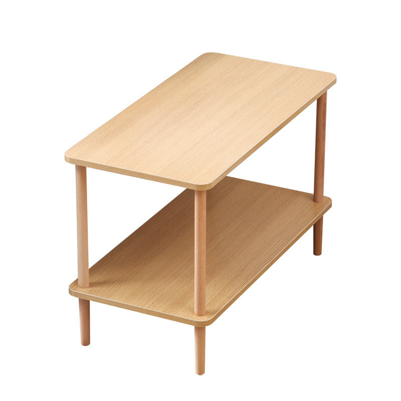 20.87" Tall Contemporary Style Side End Table Wooden 4 Legs Sofa Side Accent Table