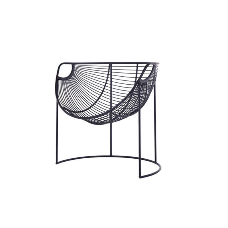 Glam Arms Included Round Arms Fixed Back Living Room Accent Armchair