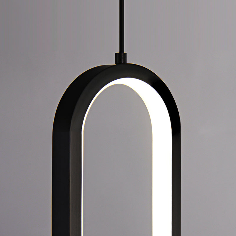 Oval Shade Metal Wall Sconce Modern 1 Light Wall Mount Lighting