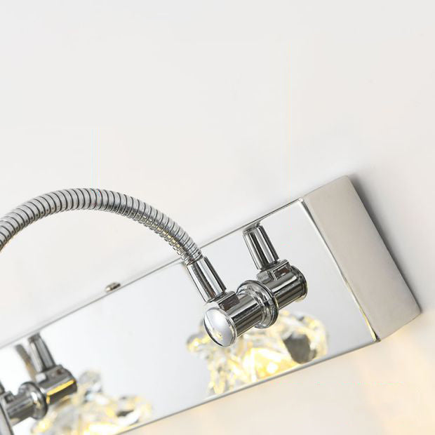 Metal Geometric Bath Light Contemporary Style Multi Lights Vanity Sconce