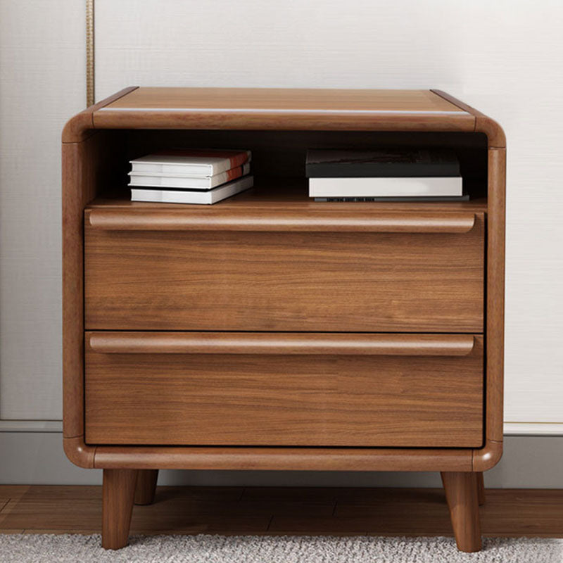 Bedroom Dresser Modern Solid Wood Storage Chest with Drawers