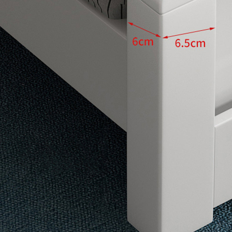 Modern Wood Bed Bookcase Included Standard Bed with Headboard for Bedroom