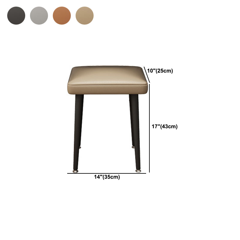 3-Drawer Modern Stone Vanity Makeup Dressing Table with Stool