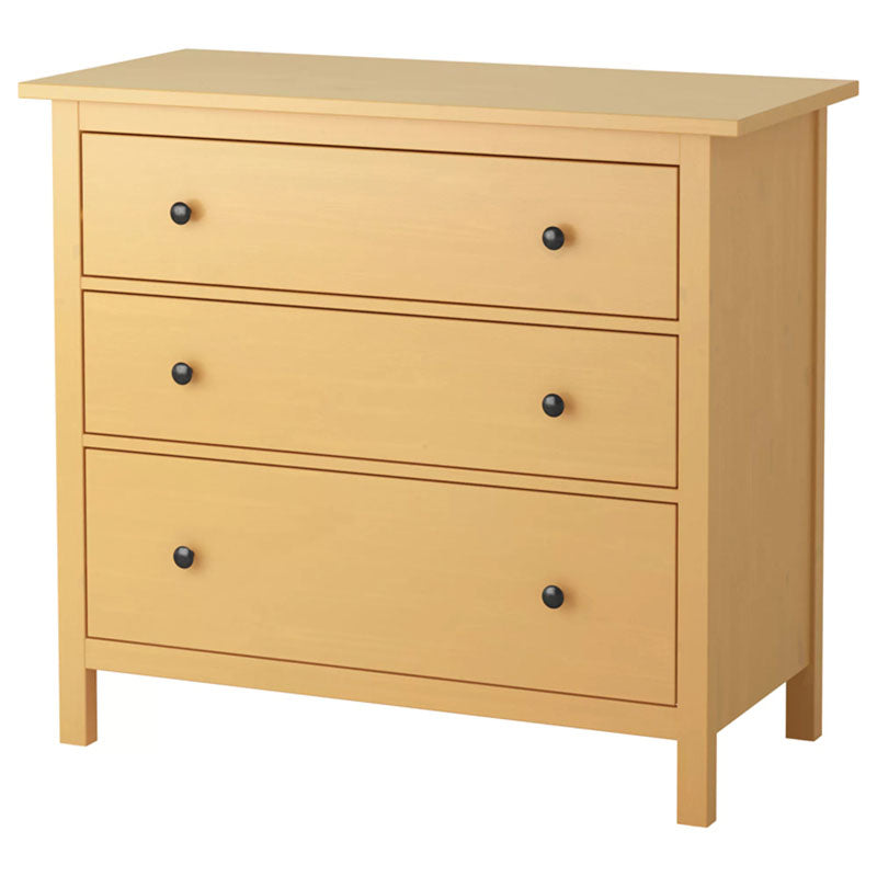 Contemporary Horizontal Chest Bedroom Storage Chest with 3 Drawers